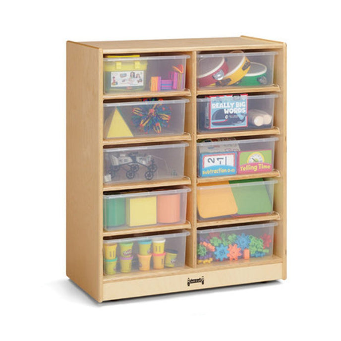 10 Tub Mobile Storage
