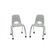18" Mobile Chair with Casters, 2-Pack