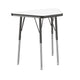 18 x 30 Trapezoid Dry-Erase Activity Table - WhiteboardBlack