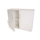 Whitney White Lockable Wall Cabinet
