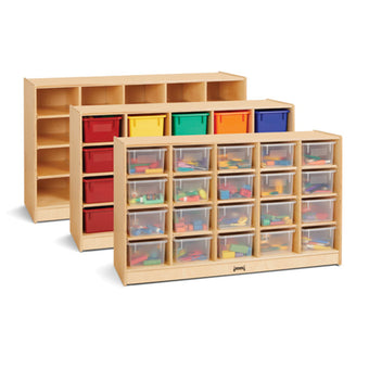 20 Cubbie-Tray Mobile Storage