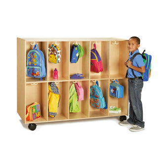 20 Section Mobile Backpack Cubbie