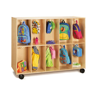 20 Section Mobile Backpack Cubbie