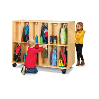 24 Section Mobile Backpack Cubbie