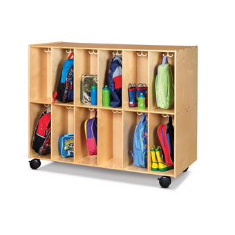 24 Section Mobile Backpack Cubbie