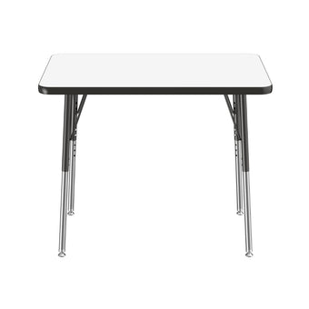 24 x 36 Rectangle Dry-Erase Activity Table - WhiteboardBlack