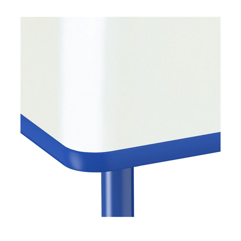 24 x 48 Rectangle Dry-Erase Activity Table - WhiteboardBlue