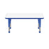 24 x 48 Rectangle Dry-Erase Activity Table - WhiteboardBlue