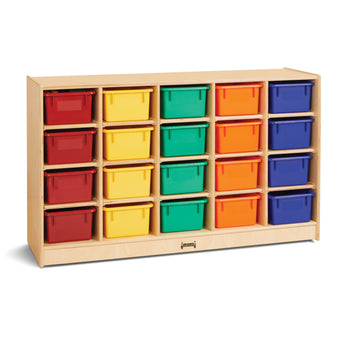 20 Cubbie-Tray Mobile Storage