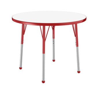 Round Dry-Erase Activity Table