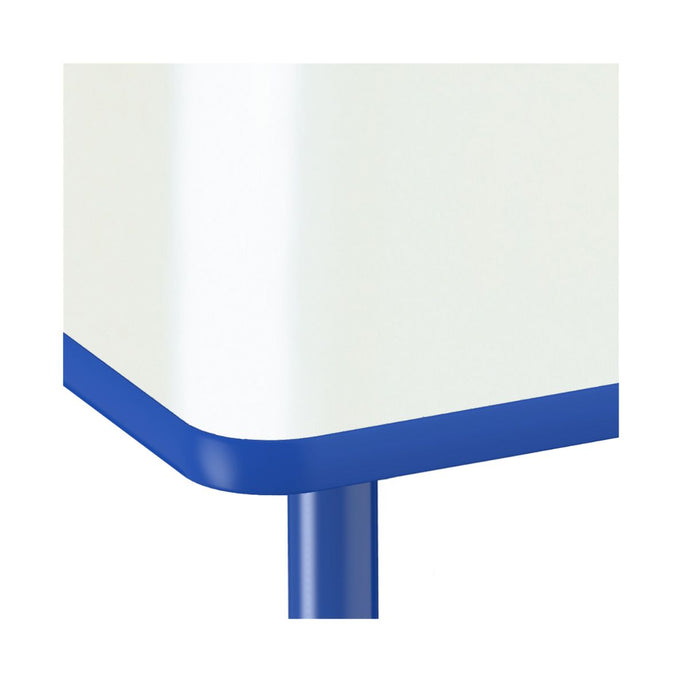 48 x 72 Kidney Dry-Erase Activity Table - WhiteboardBlue