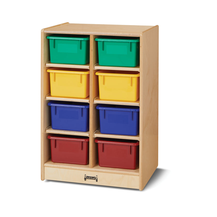8 Cubbie-Tray Mobile Unit