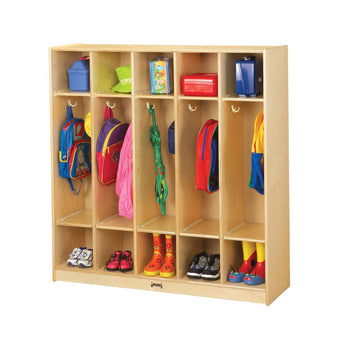 5 Section Coat Locker
