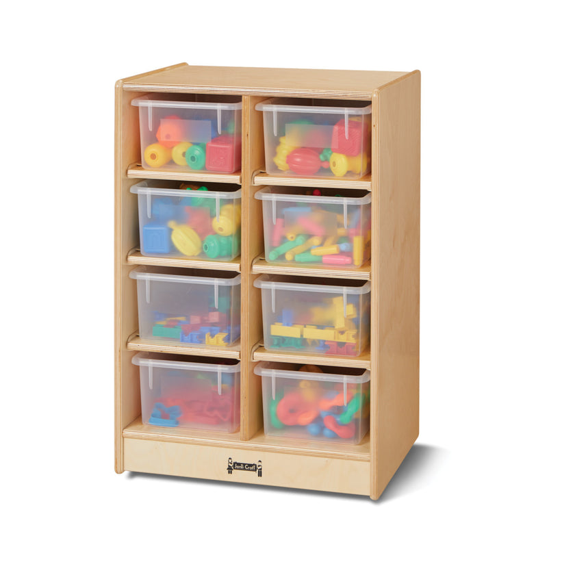 8 Cubbie-Tray Mobile Unit