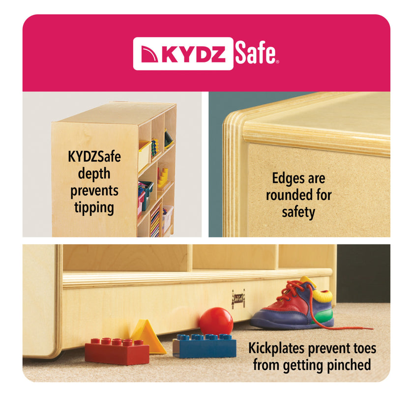 20 Cubbie-Tray Mobile Storage