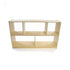 Acrylic Back Storage Cabinet