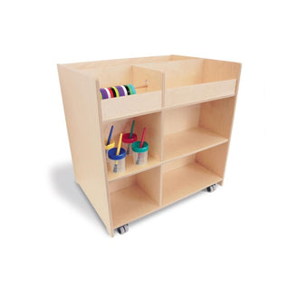 Deluxe Mobile Art Supply Cart