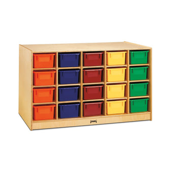 Double-Sided Island - 40 Cubbie-Tray