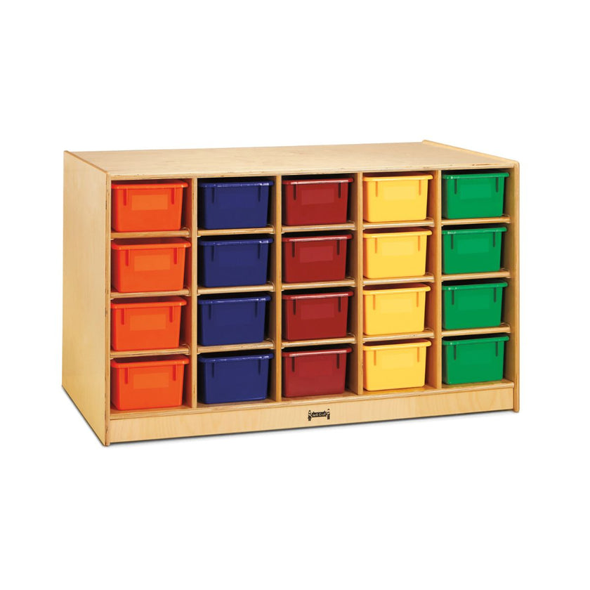 Double-Sided Island - Single + 20 Cubbie-Tray