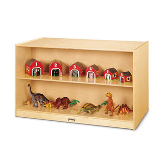 Double-Sided Island - Straight Shelf Storage