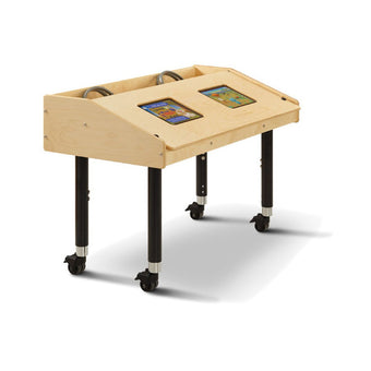 Dual Tablet Table