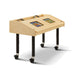 Dual Tablet Table