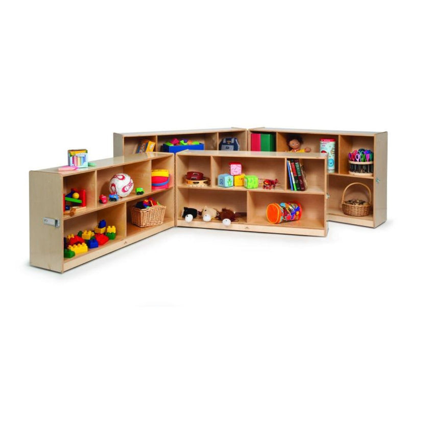 Fold And Roll Storage Cabinet