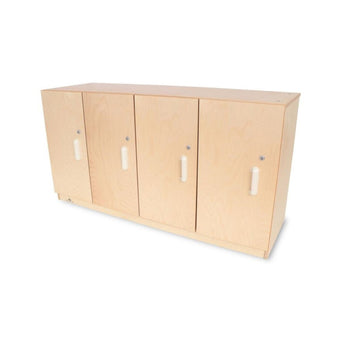 Four Section Locking Backpack Storage