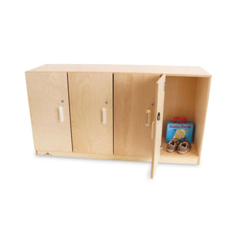 Four Section Locking Backpack Storage