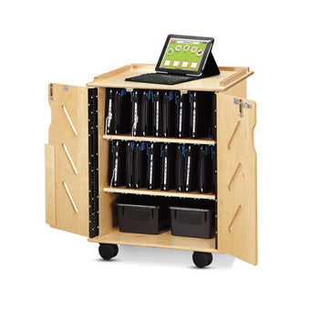 Laptop and Tablet Storage Cart