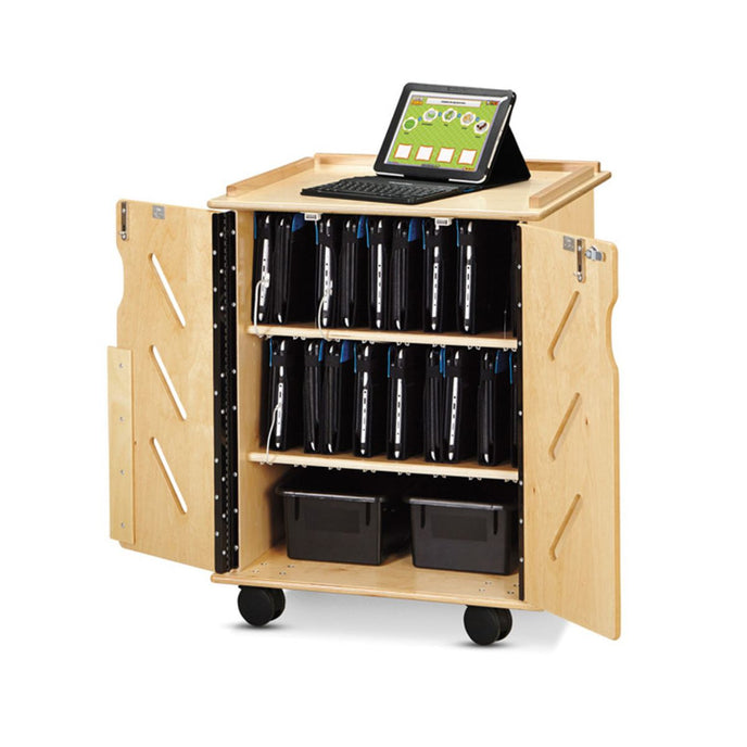 Laptop and Tablet Storage Cart