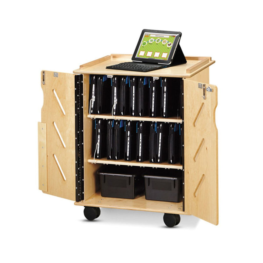 Laptop and Tablet Storage Cart