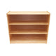 Large Rectangular Rubberwood Shelf w/ Back