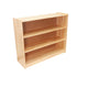 Large Rectangular Rubberwood Shelf w/ Back