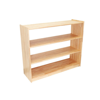 Large Rectangular Rubberwood Shelf w/o Back