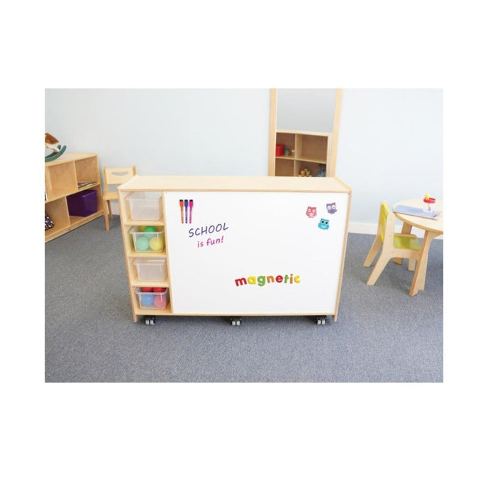 Magnetic Write And Wipe Mobile Cabinet