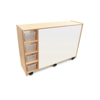 Magnetic Write And Wipe Mobile Cabinet