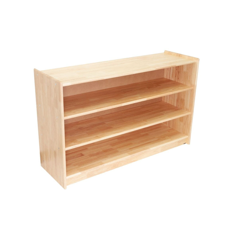 Medium Rubberwood Shelf with Back