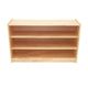 Medium Rubberwood Shelf with Back