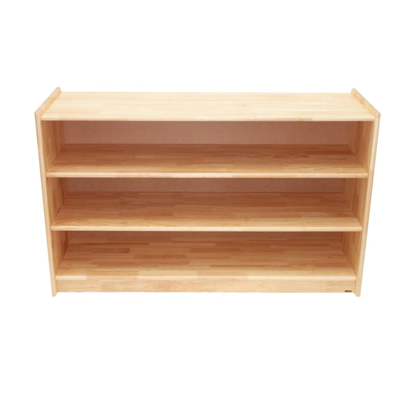 Medium Rubberwood Shelf with Back