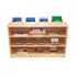 Medium Rubberwood Shelf with Back