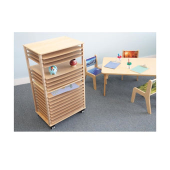 Mobile Art Drying Rack