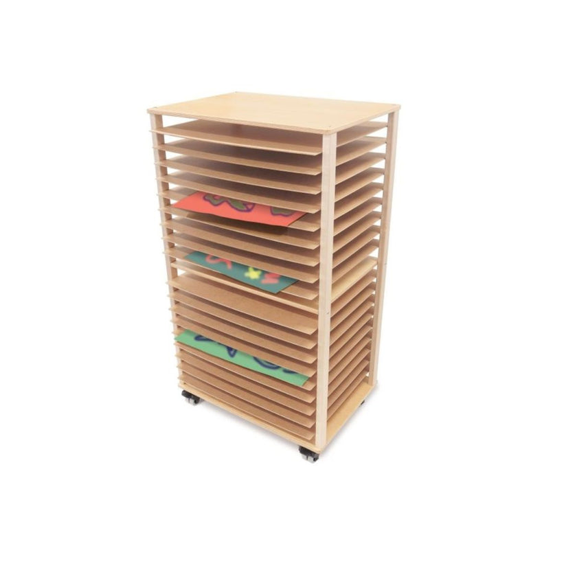 Mobile Art Drying Rack