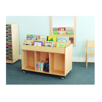 Mobile Book Storage Island