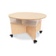 Mobile Collaboration Table With Trays