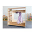 Mobile Dress Up Center With Trays and Mirror