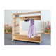 Mobile Dress Up Center With Trays and Mirror
