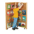 Mobile Library Bookcase - 2 Sections