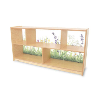 Nature View Acrylic Back Cabinet