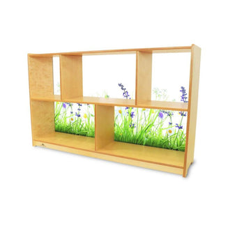 Nature View Acrylic Back Cabinet